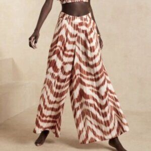 Banana Republic Linen Wide Leg Pants